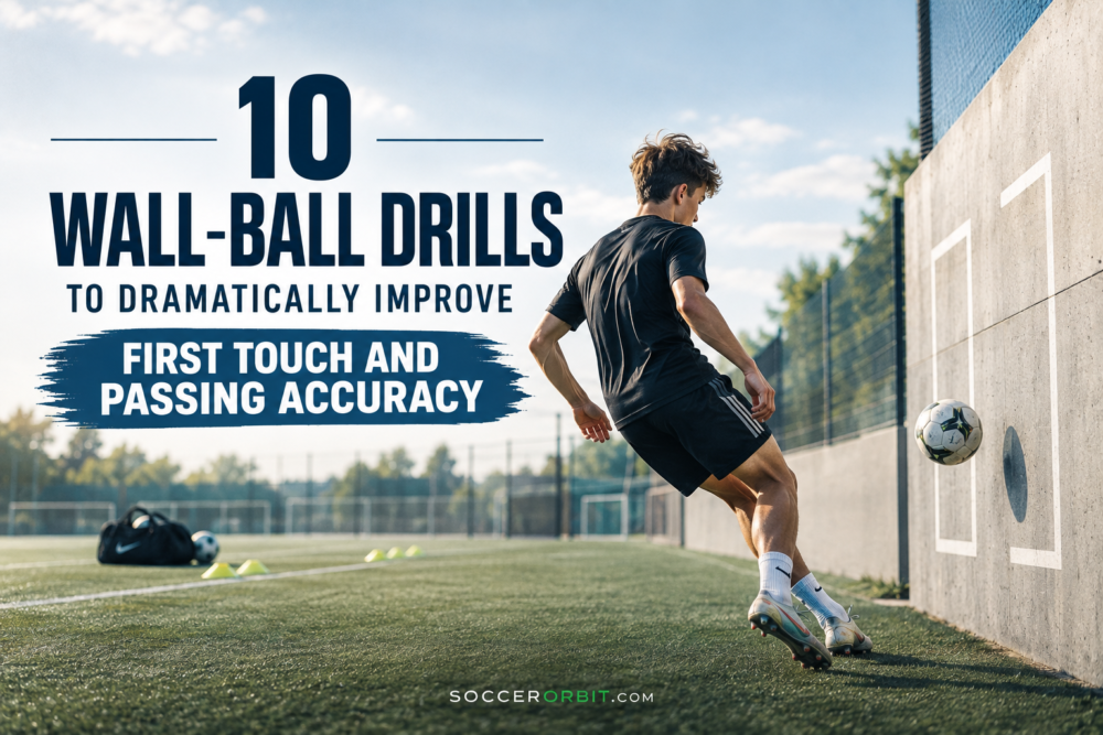 10 Wall-Ball Drills to Dramatically Improve First Touch and Passing Accuracy