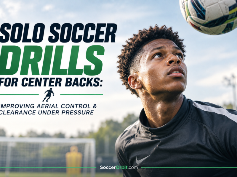 Solo Soccer Drills for Center Backs: Improving Aerial Control & Clearance Under Pressure