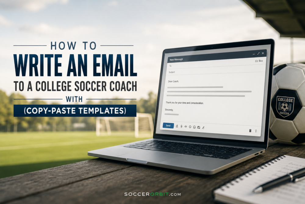 How to Write an Email to a College Soccer Coach With (Copy-Paste Templates)